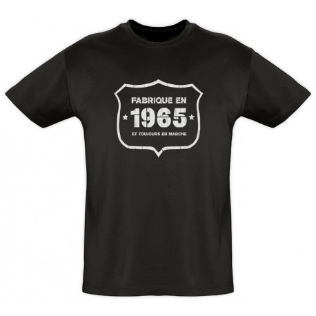 Tee shirt - Fab 1965 - Coton bio - Homme