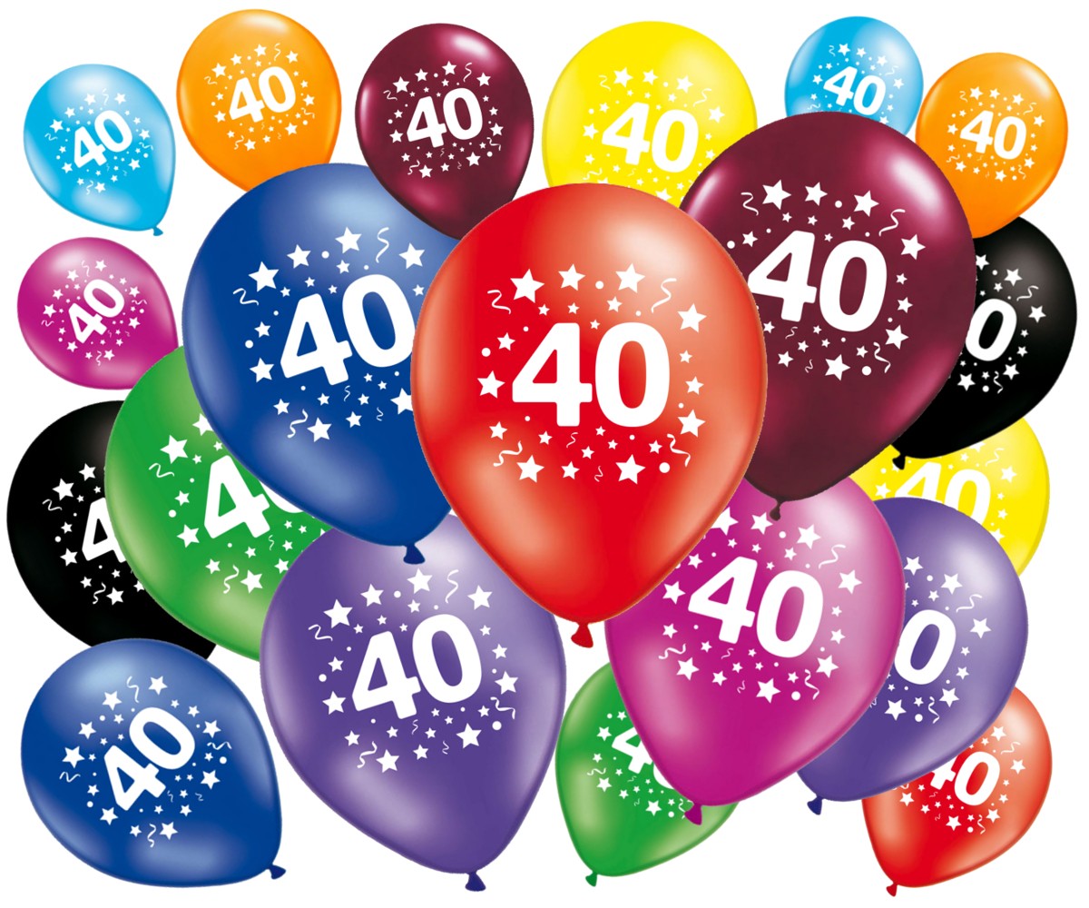 photo anniversaire 40 ans Ballons 40 Ans Anniversaire photo anniversaire 40 ans