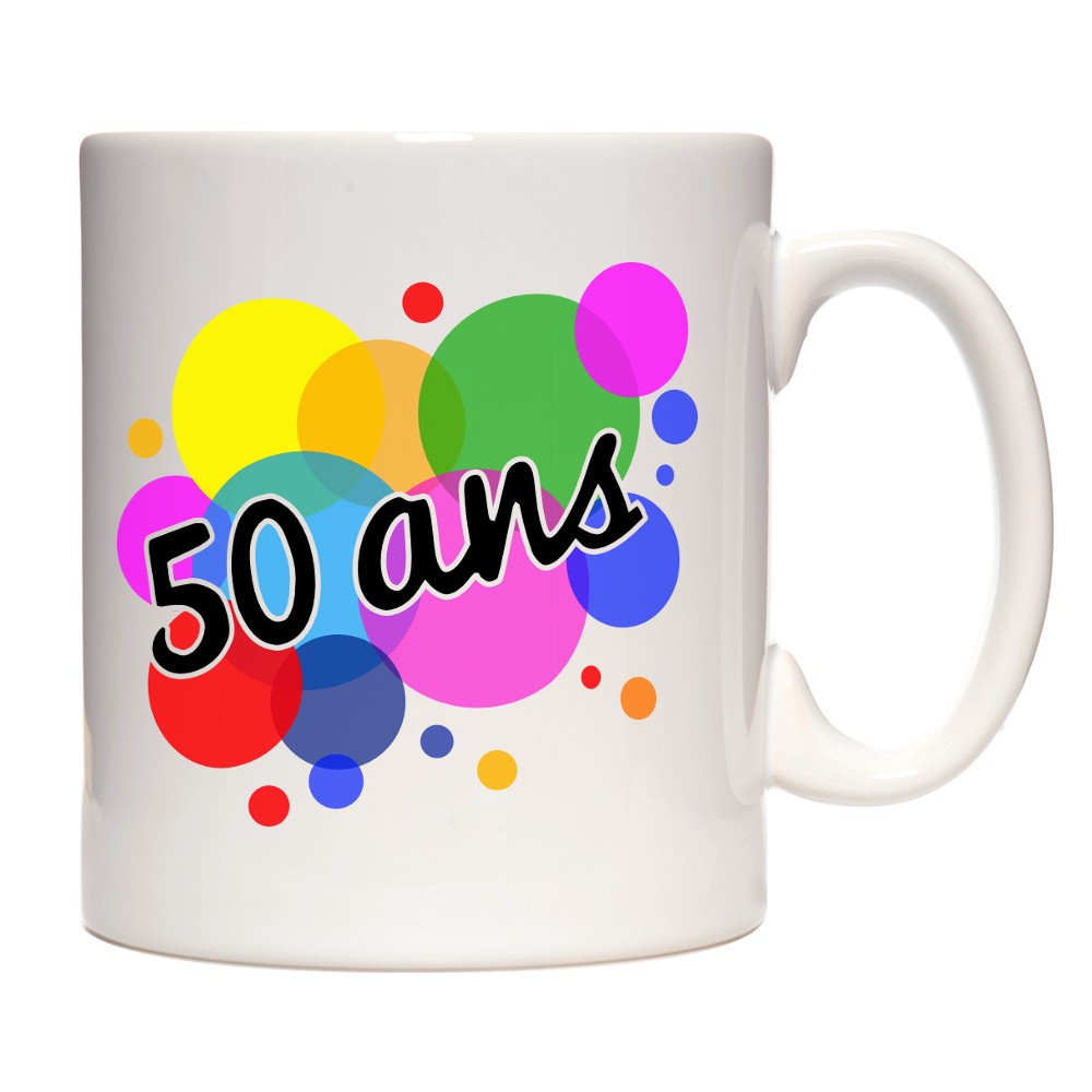 Mug humoristique - 50 ans